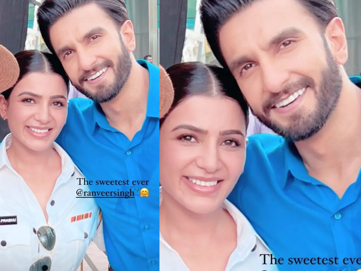 Samantha- Ranveer Singh's picture goes viral, will both the stars work  together in a film?