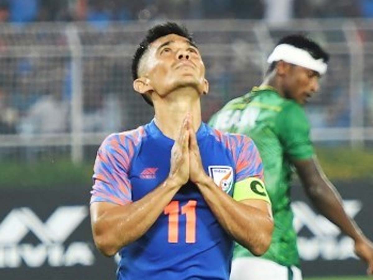 To win the last qualifier match of the Asian Cup, to win the match: Chhetri To win the last qualifier match of the Asian Cup, to win the match: Chhetri